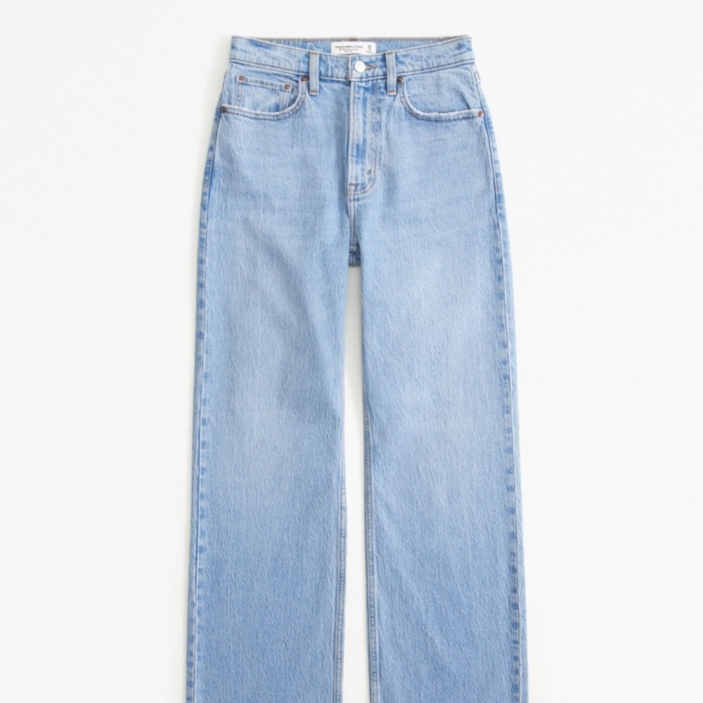 Abercrombie & Fitch 90s ultra high rise size 8L